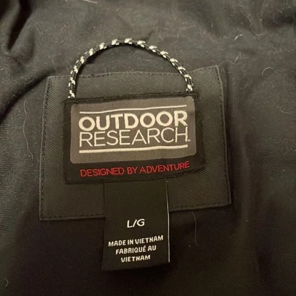 Outdoor Research Blacktail Down Jacket - Mens - Size: L - Picture 5 of 10